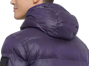Best Quality Winter Mens Lightweight Packable Down <b>Jacket</b> With <b>Fleece</b> Hoodie Windproof <b>Warm</b> <b>Fleece</b> <b>Jacket</b> for Men Made in Pak - Product Image 6