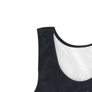 <b>Men's</b> <b>Black</b> Sleeveless <b>Tank</b> <b>Top</b> O-Neck Street Style Breathable Quick Dry Spandex/Polyester Knitted Casual Wear - Product Image 3