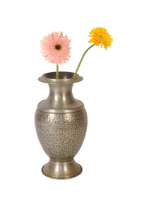 Home Outdoor Garden <b>Golden</b> Finishing New Design Luxurious Flower Vases Metal Vessel Shiny Polished Cast Aluminium Flower Vases - Product Image 4
