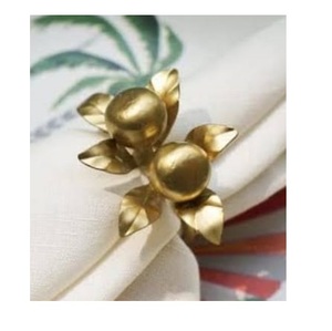 Anneau de serviette en métal de haute qualité pour restaurant et hôtel, finition dorée, porte-serviettes unique, accessoires de vaisselle - Product Image 6