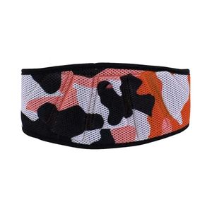 Cinturón de Levantamiento de Pesas Ergonómico de Neopreno con Diseño de Camuflaje Naranja, Costuras Reforzadas de Alta Resistencia, Grosor de 5-10 mm, Alto Contraste, para Gimnasio - Product Image 2