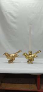 เชิงเทียนอะลูมิเนียมโบราณลายดอกไม้ ทนทาน ใช้ตกแต่งโต๊ะได้ เหมาะสำหรับตกแต่งบ้านและโรงแรม ราคาประหยัด - Product Image 5