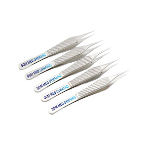 Adson Tissue Forceps with 1x2 Teeth Textured Grip Surgical Dressing Tweezers for General Surgery Plastic Surgery Dental Medical - Product Image 5