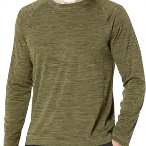 เสื้อรัดกล้ามเนื้อแขนยาวรุ่นขายดีที่สุด ดีไซน์ล่าสุดสำหรับ MMA สีพื้น - Product Image 6