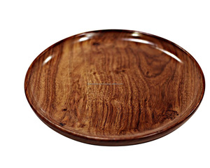 Platos de Madera Redondos de Alta Calidad para Servir Comida, Postres y Aperitivos, Muestra Gratis, Juego de Platos para Restaurantes y Servicios de Alimentos por FWE - Product Image 3
