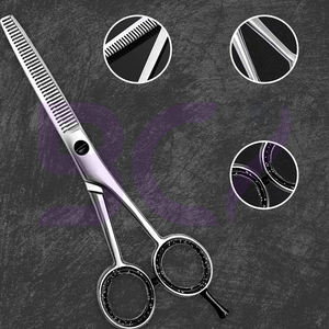 กรรไกรตัดผมและซอยผมรุ่นใหม่ล่าสุด ขนาด 6.0 นิ้ว ผลิตจากสแตนเลส เหมาะสำหรับช่างตัดผมและร้านทำผม - Product Image 3