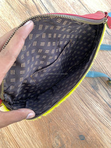 Bolsos cruzados de cuero reciclado metálico con pelo para mujer, riñoneras occidentales y riñoneras, bolsos de hombro de piel de vaca - Product Image 6