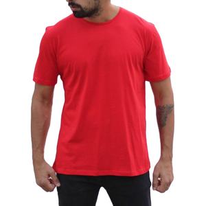 T-shirt pour homme à manches courtes, couleur unie, 100% coton, décontracté, vente en gros, OEM, exporté, haute qualité, personnalisé - Product Image 5