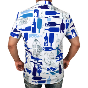 Chemise de plage décontractée pour homme la plus vendue, à manches courtes, personnalisable, séchage rapide, coupe ample, pour l'été - Product Image 2