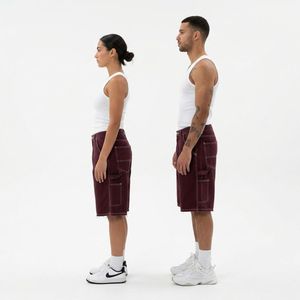 Jorts de Mezclilla para Hombre y Mujer con Ajuste Cómodo y Estilo Moderno para Moda Casual y Viajes - Product Image 3