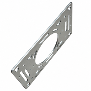 Placa de Soporte de Montaje para GPU de Aluminio de Precisión Personalizada, Componentes de Chapa Metálica 5052 6061 para Refrigeración Líquida de Servidores de IA - Product Image 3