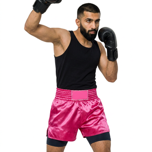 Shorts de Kick Boxing, Muay Thai y MMA para Hombre y Mujer, 100% Poliéster, 220g, Impresión por Transferencia de Calor, Elásticos, Personalizados, Transpirables y de Secado Rápido - Product Image 6