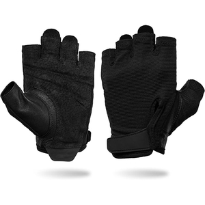 Breathable Mesh Palm Microfiber Gym Gloves Women Men <b>Half</b> Finger Anti <b>Slip</b> Padded Weightlifting Fitness Training - Product Image 4