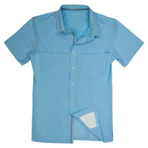 Chemises de pêche anti-UV à manches longues pour hommes, en polyester imprimé, respirantes et anti-transpiration - Product Image 3