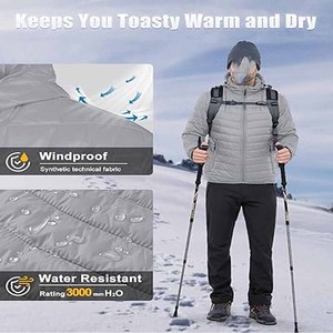 Vestes matelassées de haute qualité pour hommes, manteau matelassé pour l'hiver, veste matelassée en duvet de haute qualité - Product Image 5