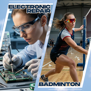 Borjye J121B Unisex <b>Adjustable</b> Nose Bridge One Piece Grey Lens <b>Glasses</b> - Product Image 5