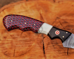 Top Trending Custom Handmade Flexible Fish Filleting <b>Knives</b> Honey Cone Handle Damascus Steel Ambidextrous <b>Kitchen</b> <b>Knife</b> - Product Image 3