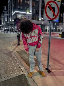 Acid Wash Zip Hoodie Men 100% Cotton Oversized Breathable Heavyweight Embroidered Patchwork Solid <b>Vintage</b> Washed <b>Track</b> <b>Jacket</b> - Product Image 6