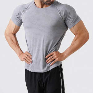 Camiseta Deportiva Personalizada con Logotipo para Hombre, Camiseta de Gimnasio de Manga Corta, Ropa Deportiva Ligera para Entrenamiento y Ejercicio - Product Image 3