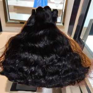 100% Cabello crudo sin procesar Grado 12A Venta caliente Cabello humano virgen Remy Tejido. Grado 8A Venta caliente del sur de la India Mejor producto. - Product Image 1