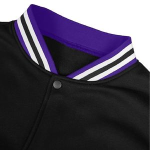 College jacket for Custom Chenille Embroidery Patch Men Baseball Oversized Letterman Mens Varsity Jackets - Product Image 4