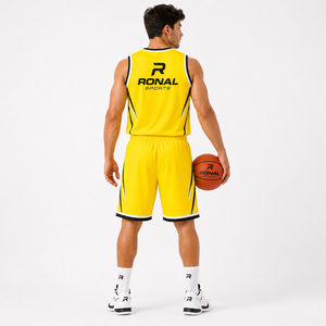 RONAL SPORTS Fournisseur d'uniformes de basketball, logo personnalisé, uniformes de basketball disponibles dans toutes les tailles et couleurs, en promotion - Product Image 4