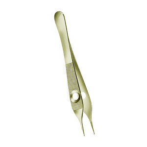 Pinzas para Tejidos Adson Rectas 1x2 Dentadas 120mm Instrumento Quirúrgico de Acero Inoxidable Alemán de Alta Calidad Manual con Certificación CE - Product Image 5