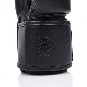 Gants de boxe Royal Enfield Fairtex en cuir, à doigts entiers, fermeture auto-agrippante, équipement d'entraînement et de compétition pour adultes - Product Image 5