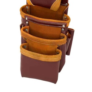 Professional Best Quality PU Leather Tool Bags / Heavy Duty Customized Size Make Your Own Logo Genuine Leather Tool Bags - Product Image 3