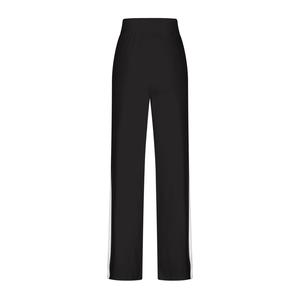 Pantalon de survêtement molletonné pour femme, taille haute, coupe droite, avec cordon de serrage, écologique, double face - Product Image 2