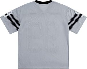 เสื้อเจอร์ซีย์อเมริกันฟุตบอลสไตล์เรโทรสตรีทแวร์ พิมพ์ลายเต็มตัว แบบขายส่ง คุณภาพสูง ผ้าตาข่ายทรงบ็อกซี่ ไซส์ใหญ่พิเศษ - Product Image 2