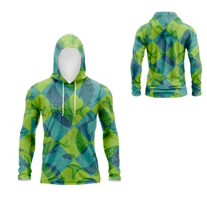 Camiseta con Capucha de Secado Rápido 100% Poliéster para Mujer, Protección Solar UPF 50+, Manga Larga, para Pesca, Senderismo y Actividades al Aire Libre, Venta al Por Mayor - Product Image 1