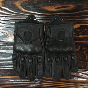 Guantes de Motociclismo de Cuero Personalizados para Hombre, Guantes de Carreras de Motocross para Verano e Invierno, Guantes de Motocicleta con Pantalla Táctil para ATV y Ciclismo - Product Image 4