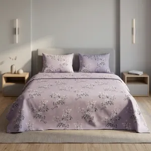 Drap de lit moderne de haute qualité en microfibre 120 GSM, écologique, durable, avec tissu ultra doux pour un sommeil confortable et élégant - Product Image 4