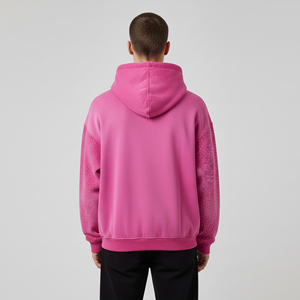 New Style Custom Mens Baggy Pullover Tracksuit Winter Hoodie Set Breathable Solid Color Unisex Hot Sale Sweat Suit Sweatshirt - Product Image 5