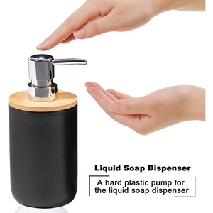 Ensemble de salle de bain élégant en métal noir, idéal pour le nettoyage quotidien, les comptoirs de lavabo, les salles de bain et les spas d'hôtel, provenant d'Inde. - Product Image 3