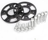 Adaptateur de roue avec logo personnalisé, entretoise en aluminium 66,5 mm 12/15/20 mm 5 mm pour W204 W205 S204 C204