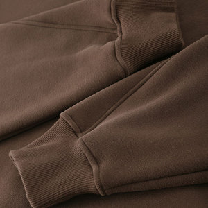 Sweat à capuche unisexe en molleton 100 % coton de haute qualité, coupe classique, pour homme, hiver, avec poche, séchage rapide, respirant, épais, logo personnalisé sur le devant - Product Image 3