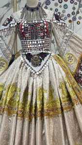 Robes afghanes ethniques tribales Banjara vintage pour femmes, best-sellers 2026, avec taille naturelle, fermetures éclair et dentelle, robes de mariée - Product Image 5