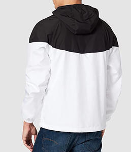 2026 Wholesale Custom Patchwork Thin <b>Workers</b> Sports <b>Jacket</b> Spring Stylish Zipper Blank Hooded Coaches Windbreaker Men's <b>Jackets</b> - Product Image 2