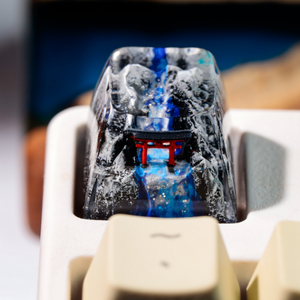 Keycaps Mystiques Anime, Keycaps Artisanaux Personnalisés, Keycaps Anime Mignons, Keycaps Verts, Ensemble de Keycaps, Keycaps en Résine - Product Image 2