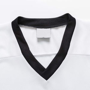 Maillot de hockey sur glace pour homme adulte, dernier design, best-seller, couleur unie, couleurs personnalisées, logo, haute qualité, séchage rapide, respirant - Product Image 4