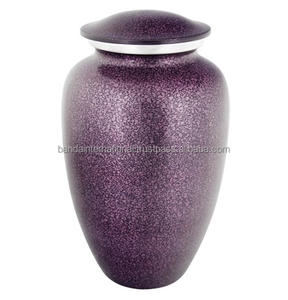 Urnes de crémation pour adultes en laiton de haute qualité avec urnes funéraires en métal fini étain et marbre noir pour cendres humaines - Product Image 2