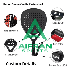Raqueta de Pádel Personalizada OEM, Materiales Premium, Alta Potencia y Control para Entrenamiento Deportivo - Product Image 4