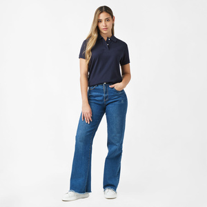 Camiseta Polo Básica de Moda para Mujer al por Mayor, Diseño Personalizado, Camiseta Polo de Golf sin Mangas de Alta Calidad para Mujer - Product Image 4