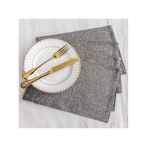 Round Cotton <b>Placemats</b> With Geometric Print Fringed Edge Washable OEKO TEX Certified Home Table Mats Classic Style Set Of Five - Product Image 6