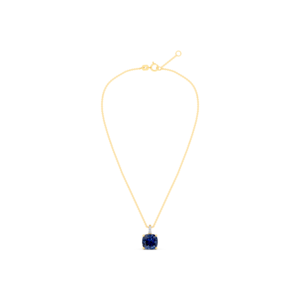 Collar Personalizado de Oro Sólido de 14K, 9K, 10K y 18K con Gema de Laboratorio de 3.032Ct, Certificado RJC, Joyería Fina Ética, MOQ 3 Piezas, 10 Piezas, OEM, ODM, NK70668 - Product Image 4