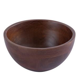 Reusable Acacia Wood Handcrafted <b>Bowl</b> for Sustainable Living Salad <b>Snack</b> & Eco-Conscious Dining-India - Product Image 2
