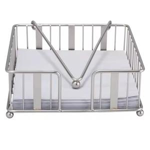 Support à serviettes en métal design de qualité supérieure pour table à manger et cuisine, élégant porte-serviettes pour la maison, le bureau et le restaurant - Product Image 3