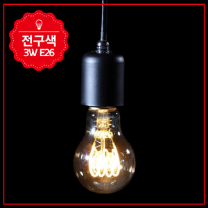 Anillo de bombilla LED Vitson Edison de alta calidad 2200K E26 A19 3W estilo KOR para hoteles 246172 - Product Image 4